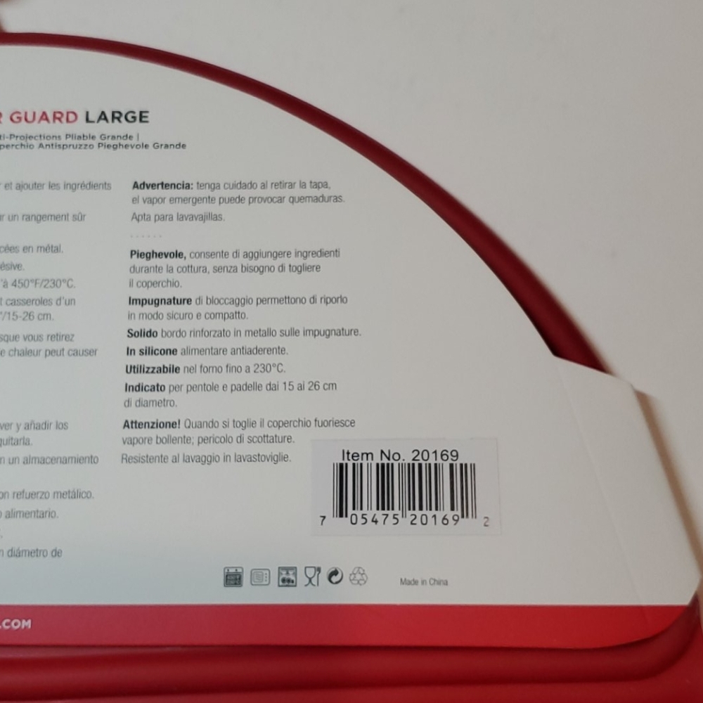 NEW Kuhn Rikon Splatter Guard - Picture 6 of 12